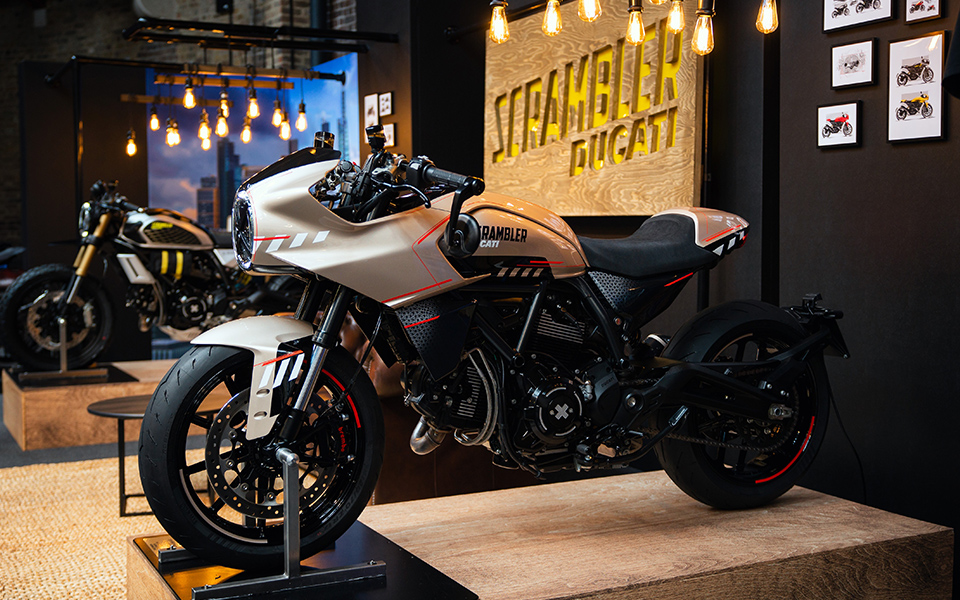 Ducati Scrambler revela dos conceptos en el Bike Shed MotoShow en Londres
